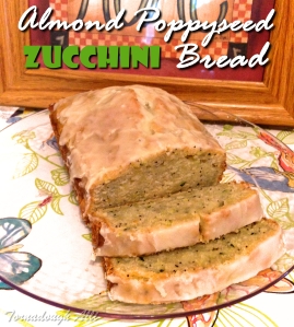 Almond Poppyseed Zucchini Bread
